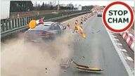 Wypadek BMW na S8 - pijany wjechał z zapory #1050 Wasze Filmy