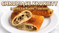 Krokiety z Pieczarkami i Żółtym Serem  Soczyste i Chrupiące - Łatwy Przepis na Obiad!