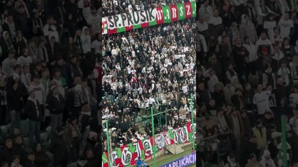 Transparent do Dariusza Mioduskiego: na meczu Legii