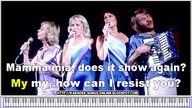 ABBA - Mamma Mia - Karaoke video with lyrics.