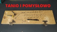 Jak w prosty sposób zamontować zawiasy puszkowe bez przyrządów żeby było prosto i prawidłowo ???????
