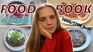 AKADEMIK FOODBOOK || Co jem w ciągu dnia?