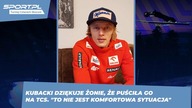 Kubacki dziękuje żonie, że puściła go na TCS.  To nie jest komfortowa sytuacja