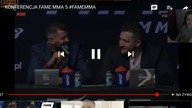NITRO ogląda walke podczas konferencji FameMMA wojtekgola ( SHOTY )