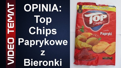 Top Chips paprykowe z Biedronki - Opinia