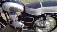 shl Po kapitalnym remoncie nowe chromy praca silnika restore old motorcycle 1964