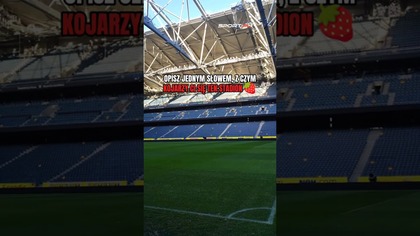 Strawberry Arena , czyli obiekt meczu Szwecja - Polska.  Opisz JEDNYM SŁOWEM, z czym Ci się kojarzy