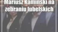 Mariusz Kamiński na zebraniu lubelskich władz PiS.  Włącza się do pracy