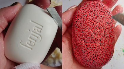 Soap Carving ASMR Relaxing Sounds no talking Satisfying ASMR Video