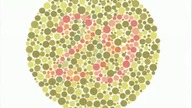 Test wykrywający ślepotę barw(daltonizm)