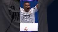 Kylian Mbappe przywitał się z Realem Madryt #shorts