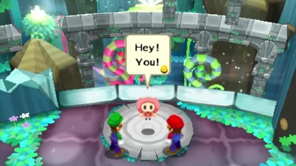 W grze na platformę Nintendo 3DS pomagamy braciom Mario uratować księżniczkę Peach porwaną przez Władcę Koszmar&oacute;w.