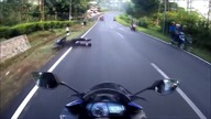 Kompilacja motocyklowych wypadków