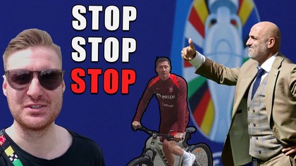 Robert Lewandowski wsiadł na rower i się zaczęło...