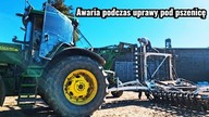 Ostatnie siewy pszenicy na górach - awaria agregatu