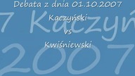 Kaczyński vs Kwaśniewski Debata 01. 10. 07 (1/6)