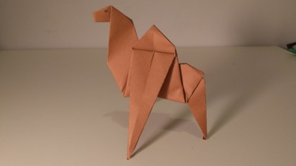 ORIGAMI - WIELBŁĄD