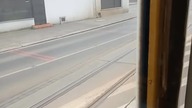 Przejazd Konstalem 5N przez Nakielską