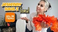 JESIENNE OZDOBY DO DOMU Z TEMU - HAUL