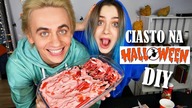 STRRRASZNE I PYSZNE CIASTO NA HALLOWEEN  DIY