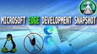 Microsoft EDGE - LINUX - Development snapshot - Przeglądarka www całkiem całkiem !! Na Manjaro 20