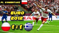 Polska 1:1 Grecja Euro 2012, skrót meczu, Polski komentarz HD