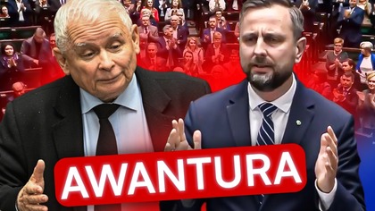 AWANTURA W SEJMIE.  KACZYŃSKI GRZMI I OBRAŻA Z MÓWNICY.  TŁUM SKANDUJE