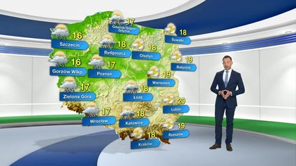 Prognoza pogody na TVN Meteo (24. 04. 2023)