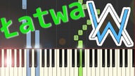  Alone (Alan Walker) - Piano Tutorial (łatwa wersja) (EASY) 