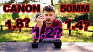 CANON 50mm 1. 8, 1. 4 oraz 1. 2! NIE PRZEPŁACAJ!