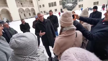 Grzegorz Braun dziś na spotkaniu z działaczami Konfederacji Korony Polskiej w Krakowie potwierdził  mp4 228x144