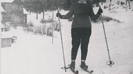 Alwida Bajor na tzw.  Szwajcarii Wileńskiej, 1964 r..