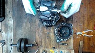Pradnica do elektrowni wiatrowej z alternatora Na magnesach neodymowych cz1 how to wind generator