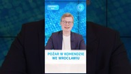 POŻAR KOMENDY POLICJI WE WROCŁAWIU #shorts