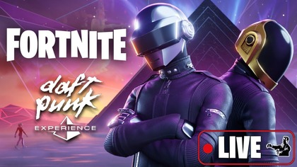  DAFT PUNK EXPERIENCE LIVE  EVENT W FORTNITE!  GRY Z WIDZAMI!  | Asasyn08 [NA ŻYWO]