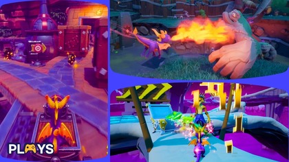 10 HARDEST Levels in Spyro Games