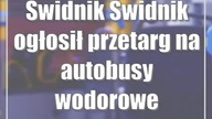 Świdnik: Świdnik ogłosił przetarg na autobusy wodorowe