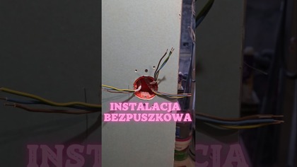 Co to jest instalacja bezpuszkowa? #codziśrobimy #elektryka #elektryk #remont #kawalerka