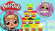 Play Doh  LOL Surpirse Fake  Lets be friends  Gofry dla laleczek