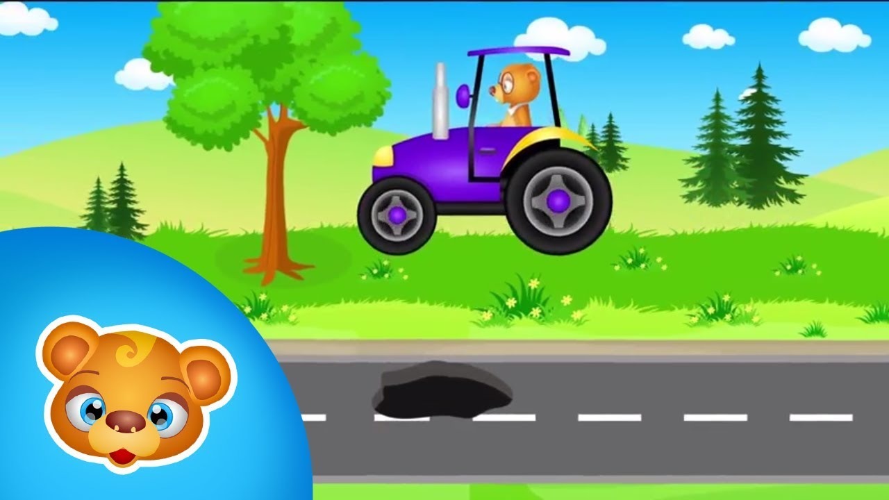 Traktory bajka dla dzieci po polsku 1080p - CDA