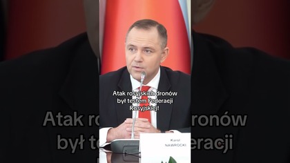 ATAK ROSYJSKICH DRONÓW BYŁ TESTEM