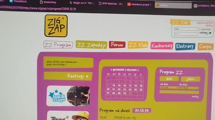 ZigZap/Hyper - Program dnia na 31. 12. 2010