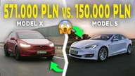 Najdroższa Tesla Model X Plaid vs.  STARY MODEL SZimowy test najpopularniejszych elektryków!