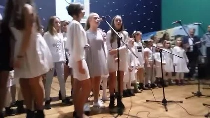 Zespół Dzieci Boże z Dzierzkowic na XXVIII Festiwalu Piosenki Religijnej w Markuszowie