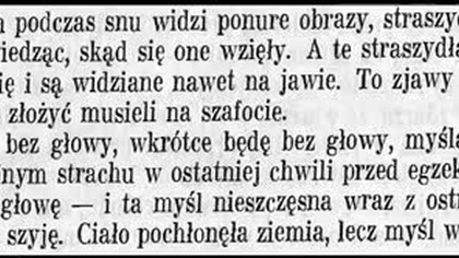 Uczucia towarzyszące duchowi podczas konania i śmierci