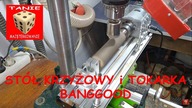 Stół krzyżowy + Mini Tokarka BANGGOOD - Toczenie koralików Buddha Beads