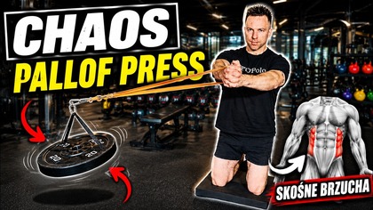 Mięśnie Brzucha będą w SZOKU!Chaos Pallof Press