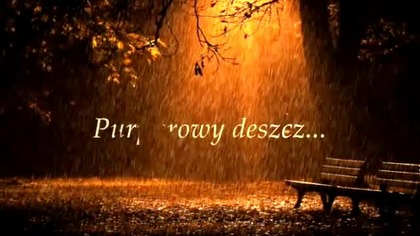 Purpurowy deszcz
