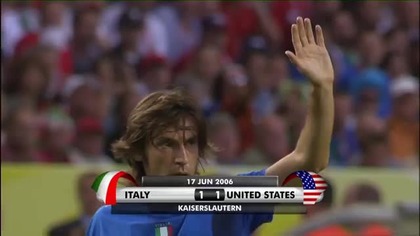 MŚ Niemcy 2006 - Włochy-USA 1:1 (17. 06. 2006)