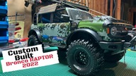 Custom Built RC Traxxas TRX4 Bronco RAPTOR 2022 MIL-SPEC